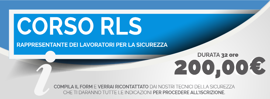 strillo corso per RLS 200 euro